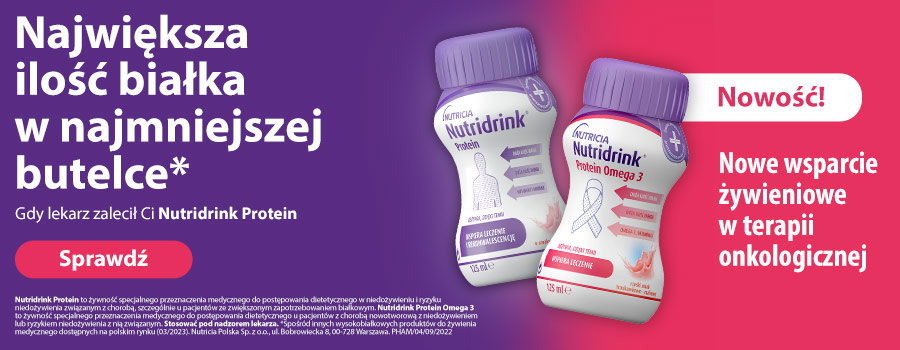 produkty w aptece online z kategorii Żywienie Medyczne i Odżywki