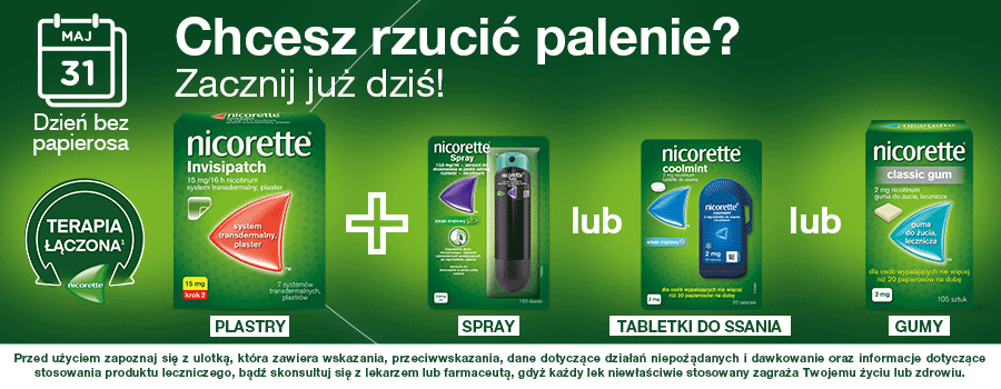 produkty w aptece online z kategorii Rzuć palenie
