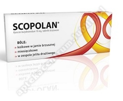 Scopolan draz. 0,01 g 10 draz.