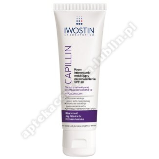 IWOSTIN CAPILLIN Krem intensywnie redukujący zaczerwienienia SPF20 40ml*