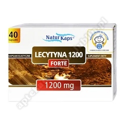 Lecytyna naturcaps forte 1200mg x 40kaps.(HASCO-LEK) *