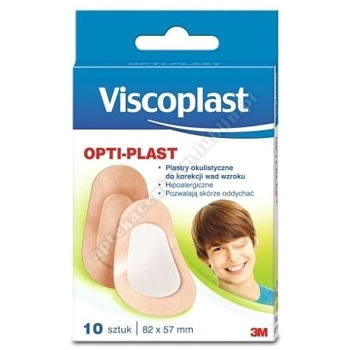 Plast. okulistyczny OPTI-PLAST 82x57mm 10 szt.