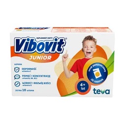 Vibovit Junior pomarańcz. 30 sasz. *