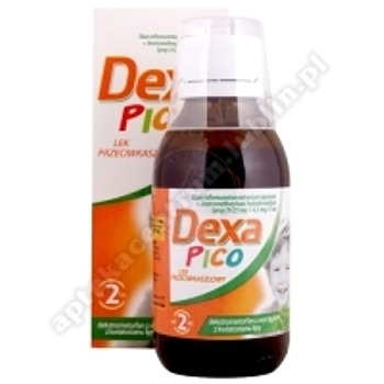 DEXAPico syrop 115 ml (dostępne max.1 opakowanie dla jednego pacjenta,tylko odbiór osobisty)