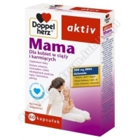 Doppelherz aktiv Mama Dla kobiet w ciąży i karmiących 60kaps.