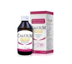 Calcium HASCO o smaku malinowym syrop 150ml