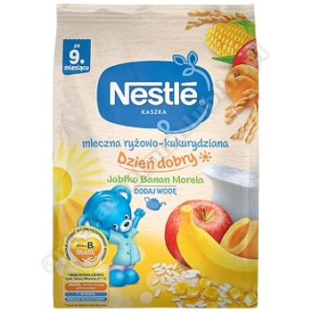 GERBER Dzień Dobry Kaszka ml.-ryż-kuk.ban,jabłko 230 g