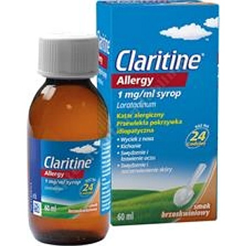 Claritine Allergy syrop 1mg/ml 1but.a60ml