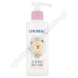 Linomag Żel d/mycia ciała głowy d/dzieci 200 ml *