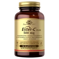 SOLGAR Ester C-Plus witamina C 500 mg 50 kapsułek*