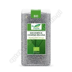 Soczewica czarna beluga BIO 500g BIO PLANET *