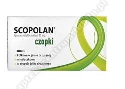 Scopolan czopki 0.01 g 6 szt.