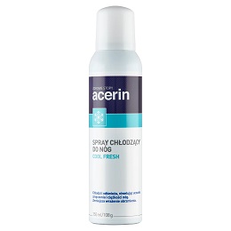 Anida Acerin zdrowe stopy, opuchnięte zmęczone nogi, chłodzący spray - cool fresh 150 ml *