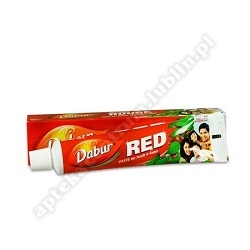 Dabur Pasta do zebów Red bez fluoru 200g+szczoteczka *