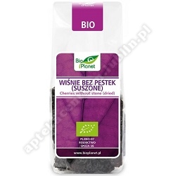 WIŚNIE BEZ PESTEK (SUSZONE) BIO 100 g - BIO PLANET *