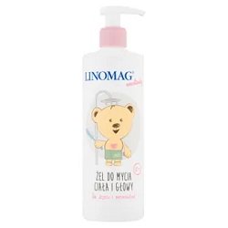 Linomag Żel do mycia ciała i głowy żel 400 ml  *