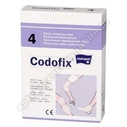 Siat.elast.opatr. CODOFIX 4 4-4,5 cm x 1 m ( podudzie, kolano) *