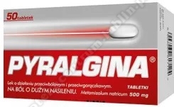 Pyralgina tabl. 0,5 g 50 tabl.