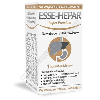 Esse-Hepar Super Premium kaps. 30 kaps.