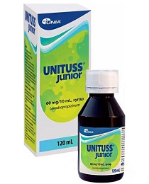 Unituss Junior syrop 0,06 g/10ml 120 ml