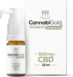 CannabiGold Terpenes+ 500 olej 12ml *