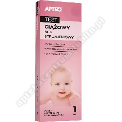 Test ciążowy hCG strumieniowy marki APTEO *