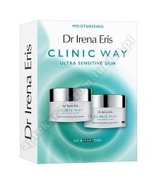 Dr Irena Eris CLINIC WAY nawilżanie Krem na dzień + krem na noc