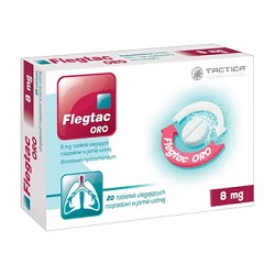 Flegtac oro 8mg 20 tabl. *-data waznosci 30.07.2025