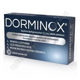 Dorminox tabl.powl. 12,5 mg 20 tabl.