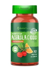 XeniVIT bio Acerola C 1000 30tabl. do ssania-data waznosci 31.12.2025