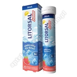 Zdrovit Litorsal Junior tabl.mus. 20tabl. *