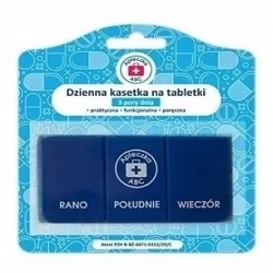 Kasetka 3 pory dnia niebieska Apteczka ABC *