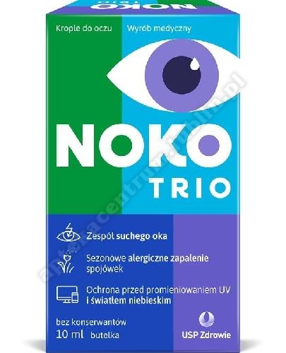 Noko Trio krop.do oczu 10 ml*