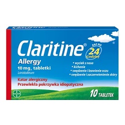 Claritine Allergy 10 mg 10 tabl.