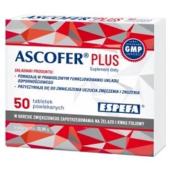 Ascofer Plus tabl.powl. 50tabl.*