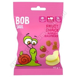 Żelki jabłko-malina bez żelatyny bezglutenowe 40 g*