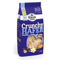 Crunchy owsiane waniliowe bezglutenowe bio Bauck Hof 325g*