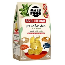 Przekąska z ziołami bez cukru Malu Food 100g*