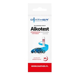 Alkotest jednorazowy test 1 szt. *