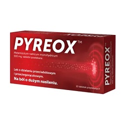 Pyreox tabl.powl. 500 mg 10 tabl.
