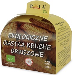 Ciastka kruche orkiszowe BIO 150 g - POLA *