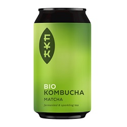 Kombucha herbata matcha bezglutenowa Bio 330ml*