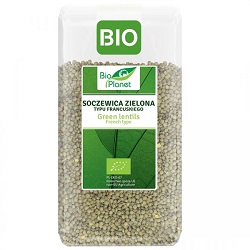 Soczewica zielona typu francuskiego bio 500 g -BIO PLANET*