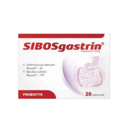 Sibosgastrin 20 kaps.+ do 2 op. krem do rąk Uriage 50 ml Gratis !!!