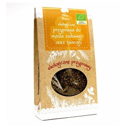 Przyprawa do masła ziołowego i twarogu EKO 30G -Dary Natury*