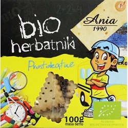 Herbatniki prostokątne Bio 100g- Bio Ania*