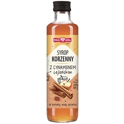 Syrop korzenny z cynamonem cejlońskim 250ml -POLSKA RÓŻA*