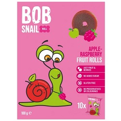 BOB SNAIL Rollsy owocowe jabłko malia 100g*