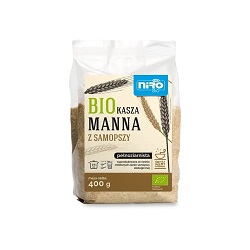 Kasza manna z samopszy bio 400 g - NIRO BIO*