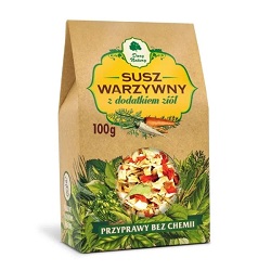 Susz warzywny z dodatkiem ziół 100g -Dary Natury*